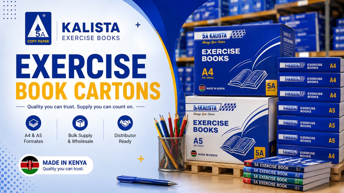 Exercise book cartons